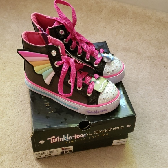 skechers butterfly sneakers